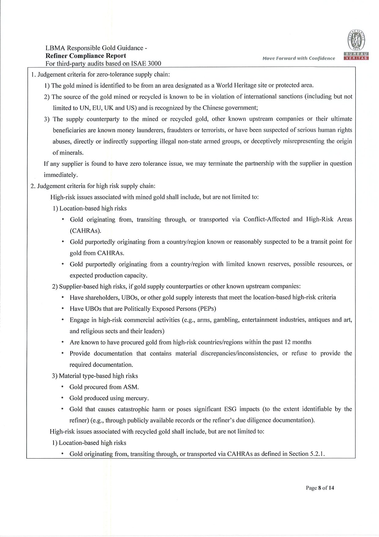 图片尺寸:1240 x 1754 Dongwu Gold Refiner Compliance Report 2024(images 8)